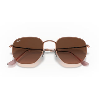 Ray-Ban Hexagonal RB3548N 9069A5 Copper Sunglasses