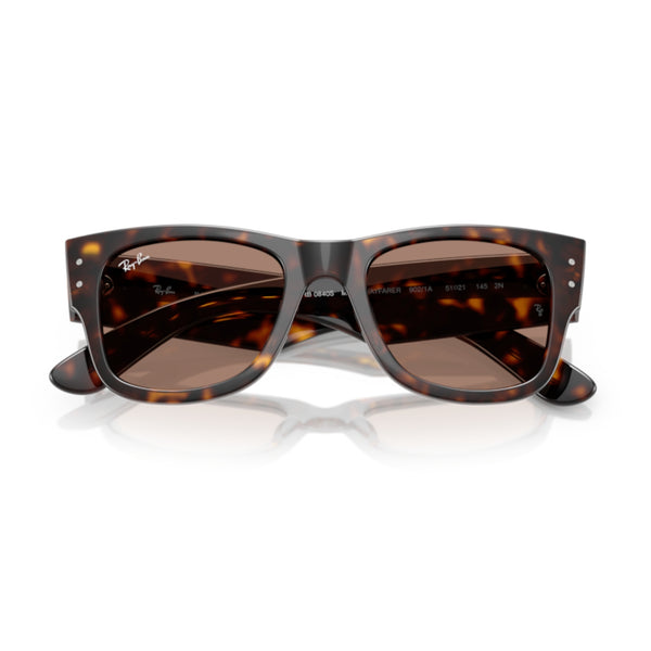 Ray-Ban Mega Wayfarer RB0840S 902/1A Havana Sunglasses