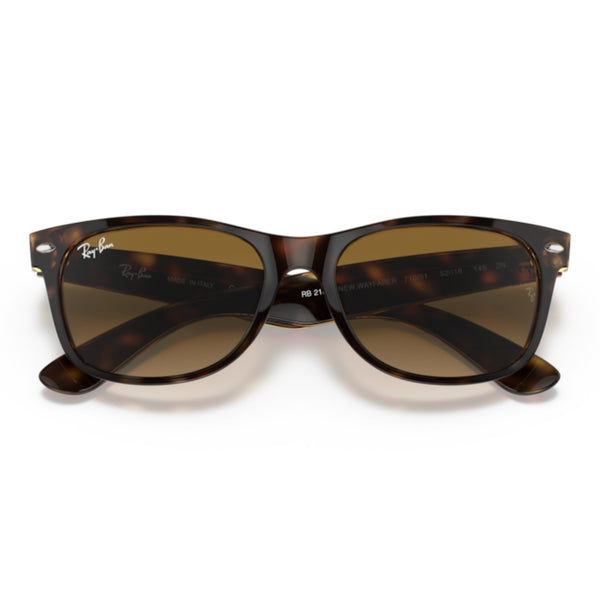Ray-Ban New Wayfarer RB2132 710/51 Light Havana Sunglasses