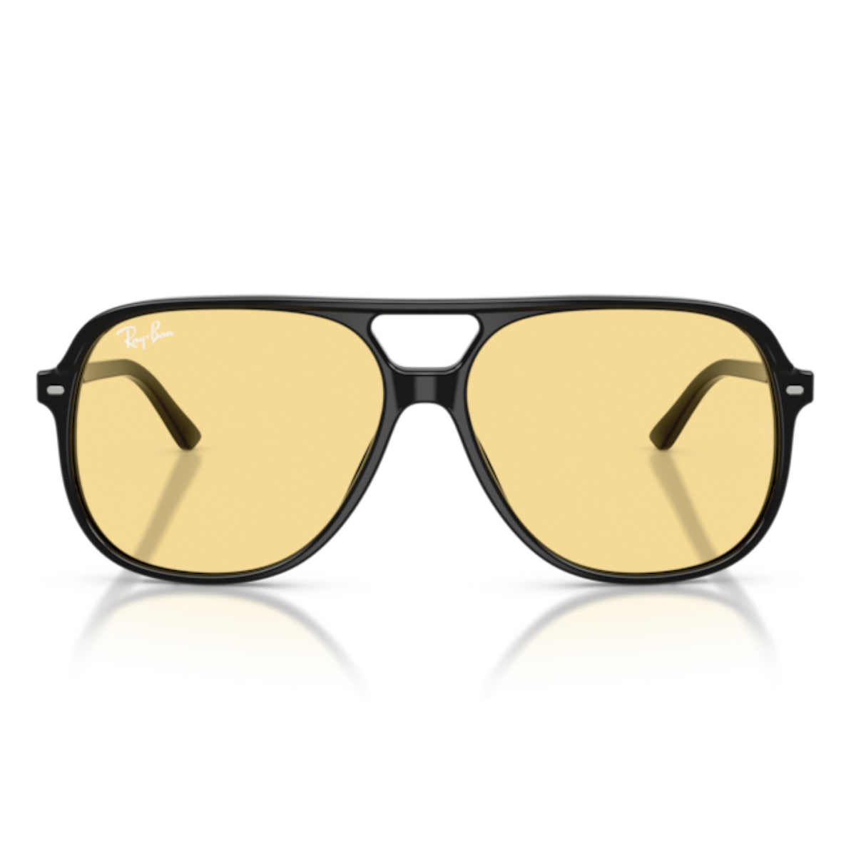 Ray-Ban RB2198 black square sunglasses, full-rim acetate frame