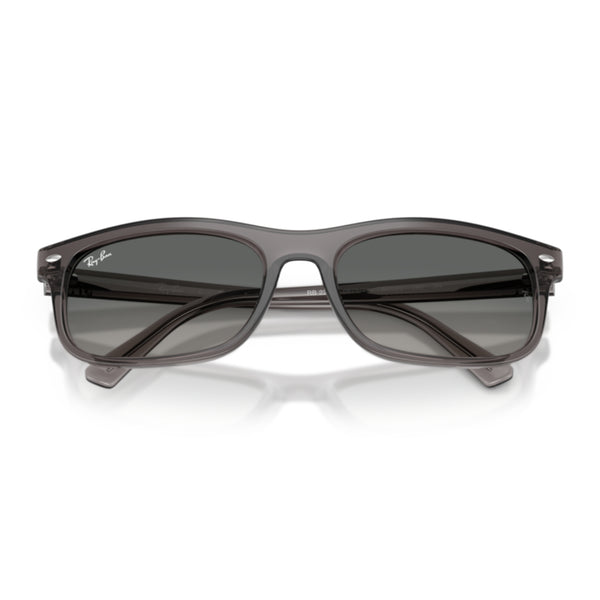 Ray-Ban RB2224 667571 Opal Light Grey Rectangle Sunglasses