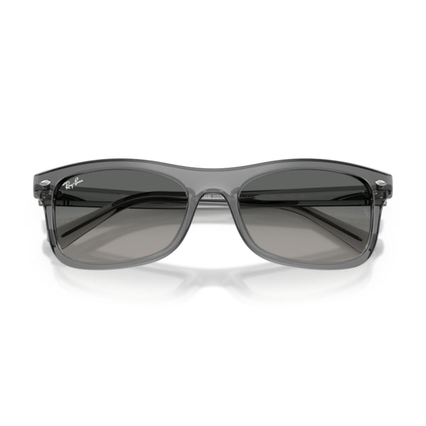 Ray-Ban RB2226 664171 Transparent Grey Square Sunglasses