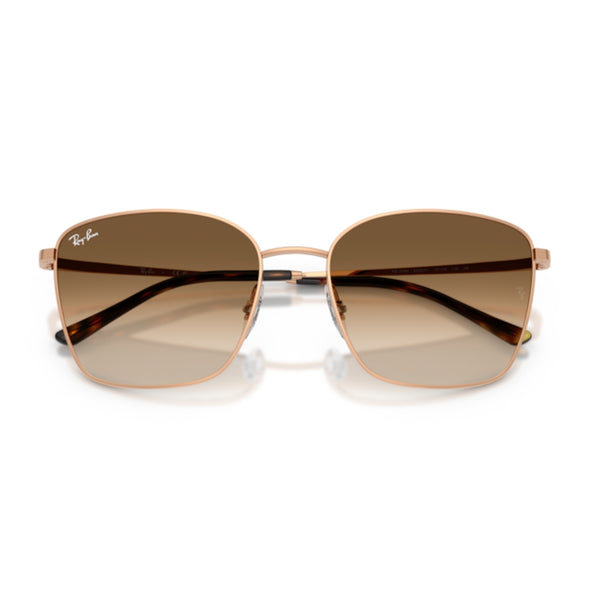 Ray-Ban RB3788 920251 Rosegold Square Sunglasses