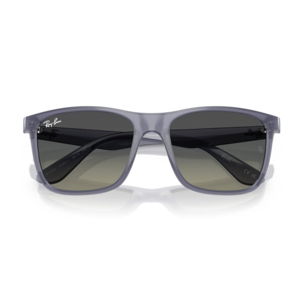 Ray-Ban RB4349 679511 Opal Blue Square Sunglasses
