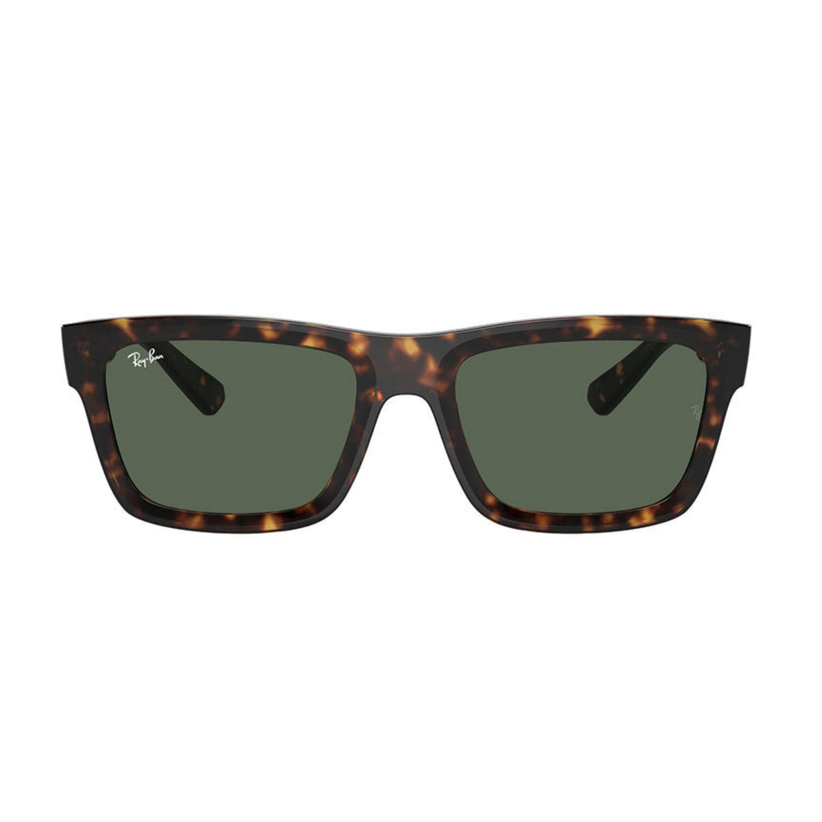 Ray-Ban RB4396 havana square sunglasses, full-rim acetate frame