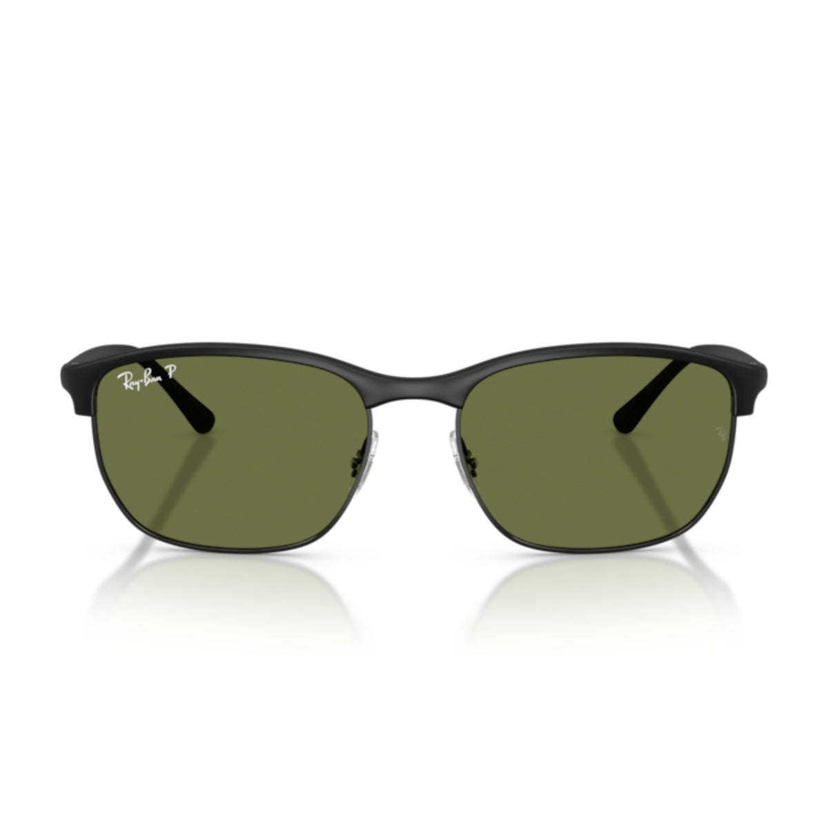 Ray-Ban RB4469 sand black square sunglasses, full-rim plastic frame