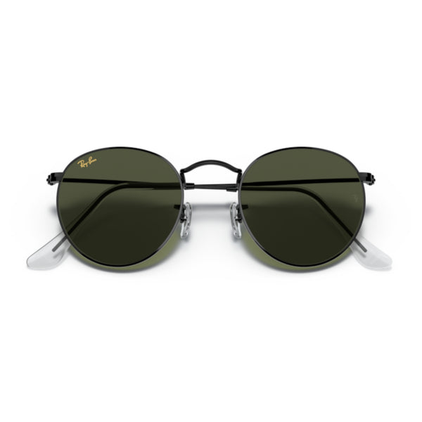 Ray-Ban Round Metal RB3447 919931 Black Sunglasses