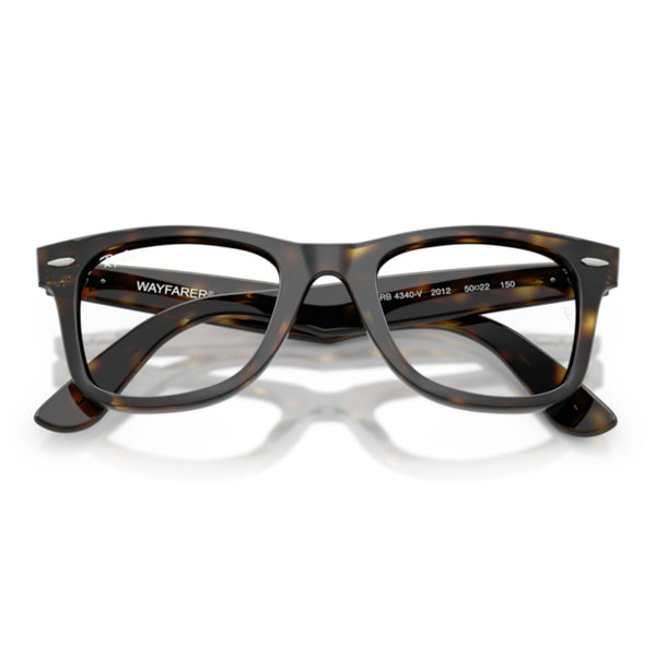 Ray-Ban RX4340V 2012 Havana Square Eyeglasses