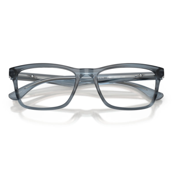 Ray-Ban RX5279 8456 Striped Blue Square Eyeglasses