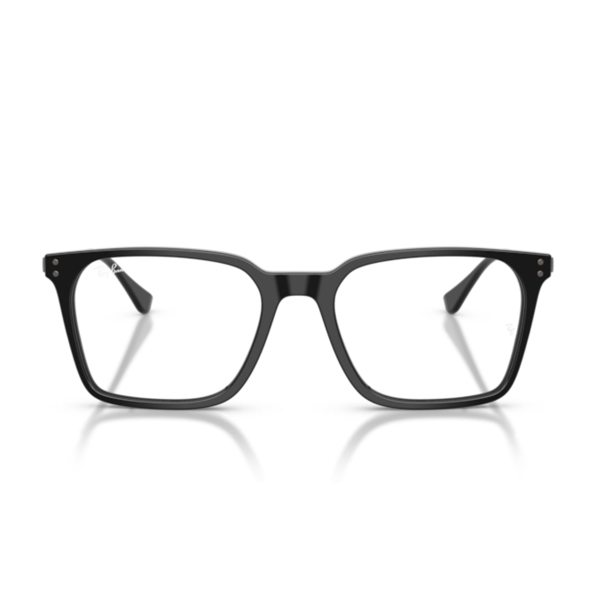 Ray-Ban RX5452I black square eyeglasses, full-rim acetate and metal frame