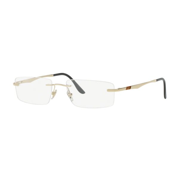 Ray-Ban RX6266I 2500 Arista Gold Rimless Eyeglasses