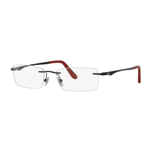 Ray-Ban RX6303I 2509 Black Rimless Eyeglasses