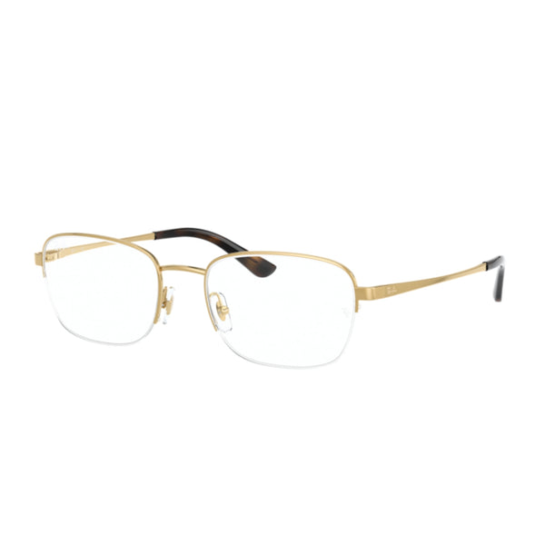 Ray-Ban RX6463I 2500 Arista Gold Square Eyeglasses
