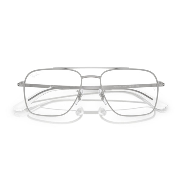 Ray-Ban RX6531I 2538 Silver Square Eyeglasses