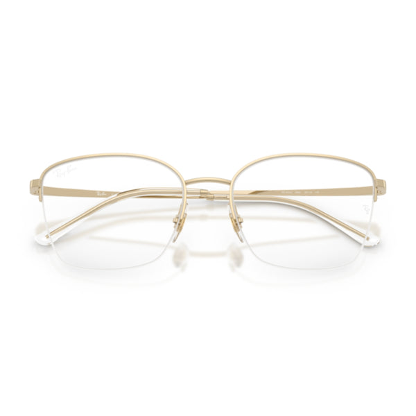 Ray-Ban RX6554I 2993 Pale Gold Geometric Eyeglasses