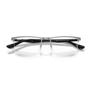 Ray-Ban RX6555I 2502 Gunmetal Rectangle Eyeglasses