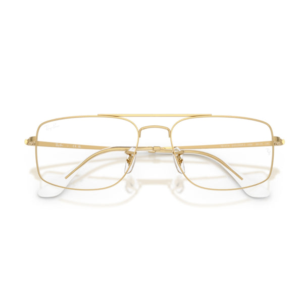 Ray-Ban RX6579 2500 Arista Gold Square Eyeglasses