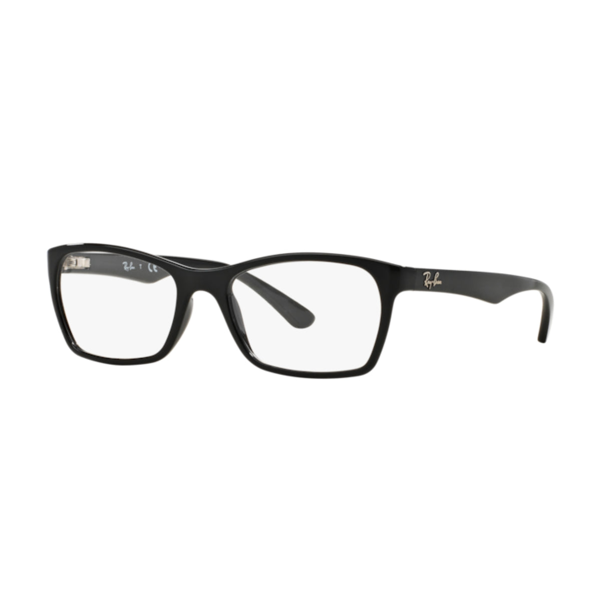 Ray-Ban RX7033I black square eyeglasses with lightweight and plastic frame