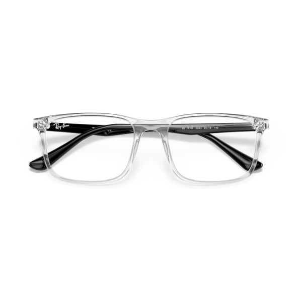 Ray-Ban RX7170I 5943 Transparent Rectangle Eyeglasses