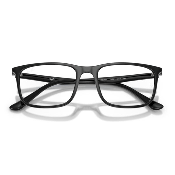 Ray-Ban RX7170I 8494 Black Rectangle Eyeglasses