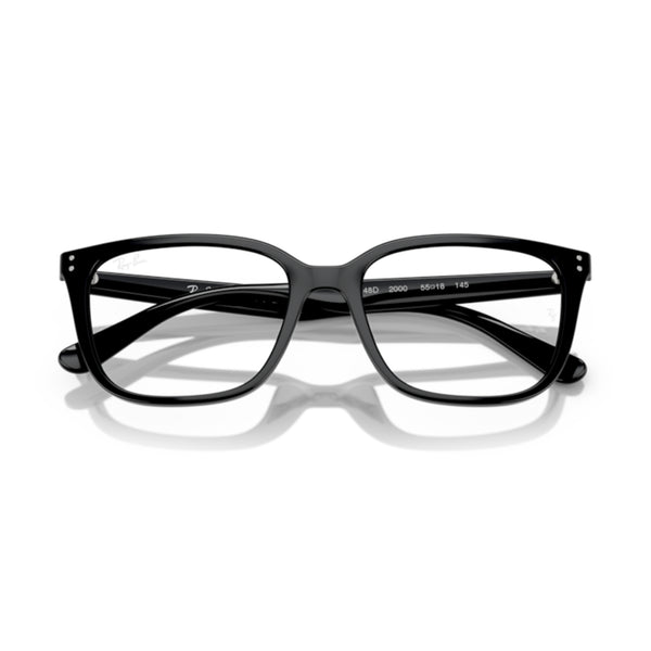 Ray-Ban RX7248D 2000 Black Square Eyeglasses