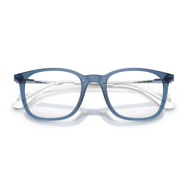 Ray-Ban RX7263I 6750 Blue Square Eyeglasses