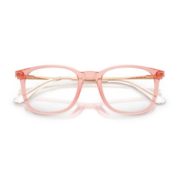 Ray-Ban RX7263I 8335 Light Brown Square Eyeglasses