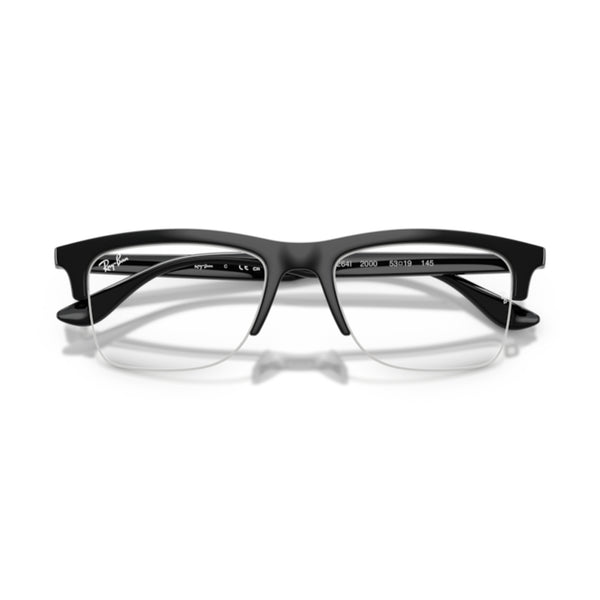 Ray-Ban RX7264I 2000 Black Rectangle Eyeglasses