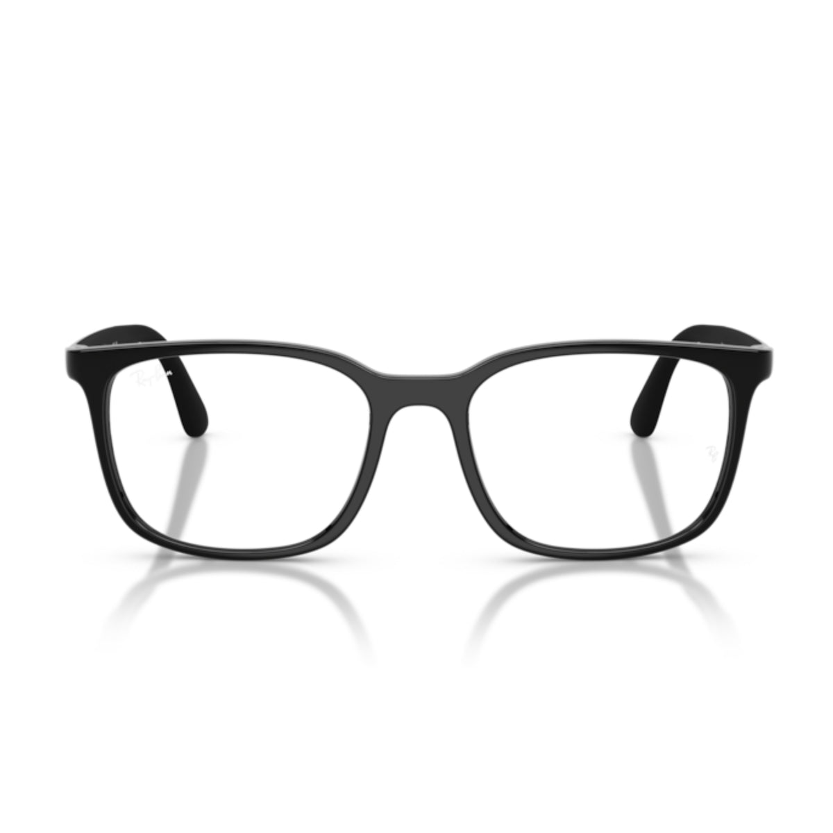 Ray-Ban RX7267I black square eyeglasses, full-rim lightweight frame