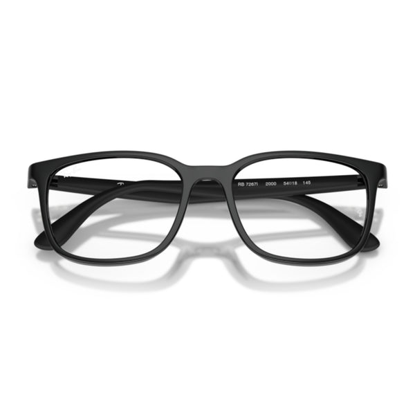 Ray-Ban RX7267I 2000 Black Square Eyeglasses