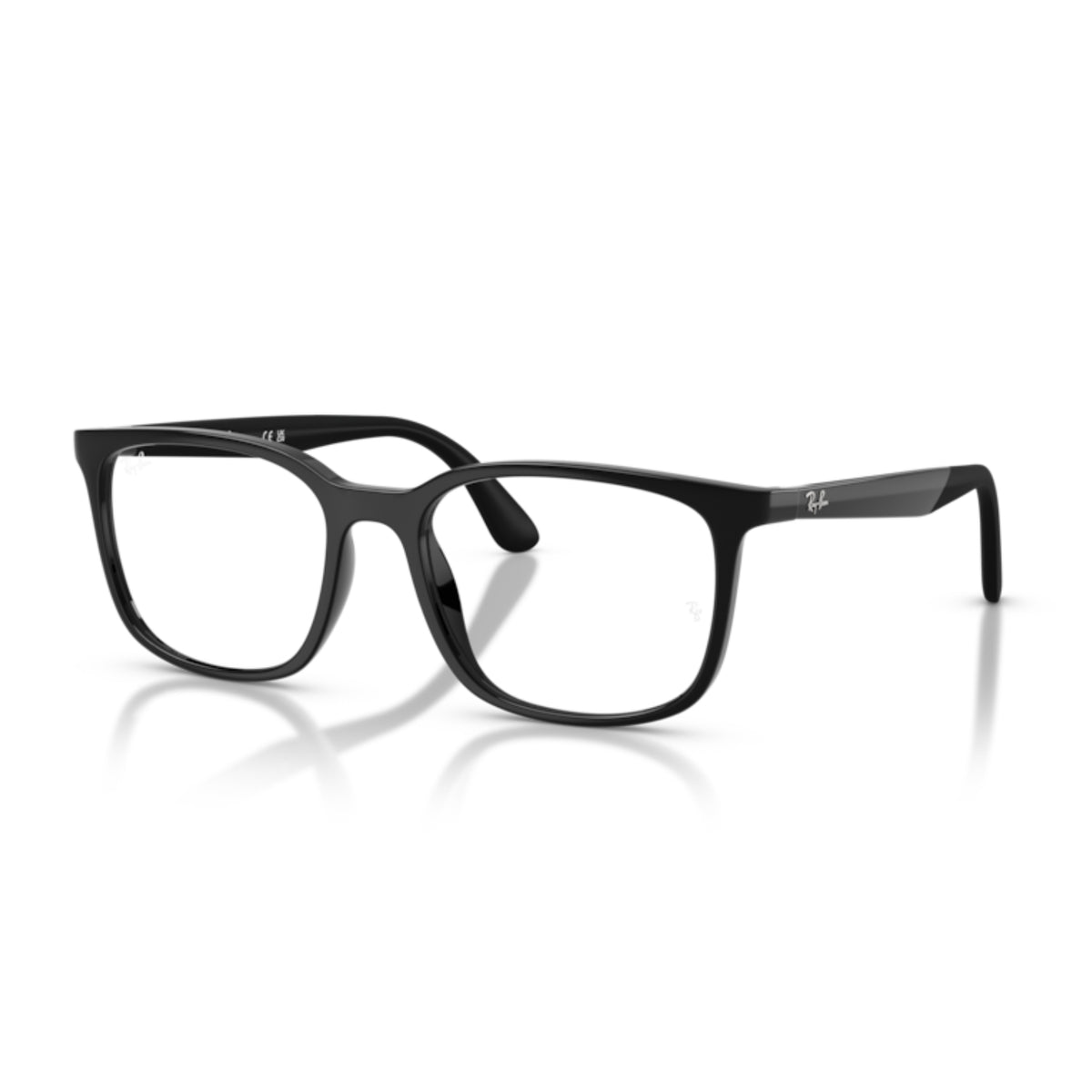 Ray-Ban RX7267I black square eyeglasses with lightweight frame