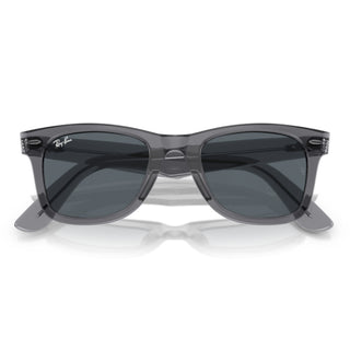 Ray-Ban Wayfarer RB2140 6773R5 Transparent Gray Sunglasses