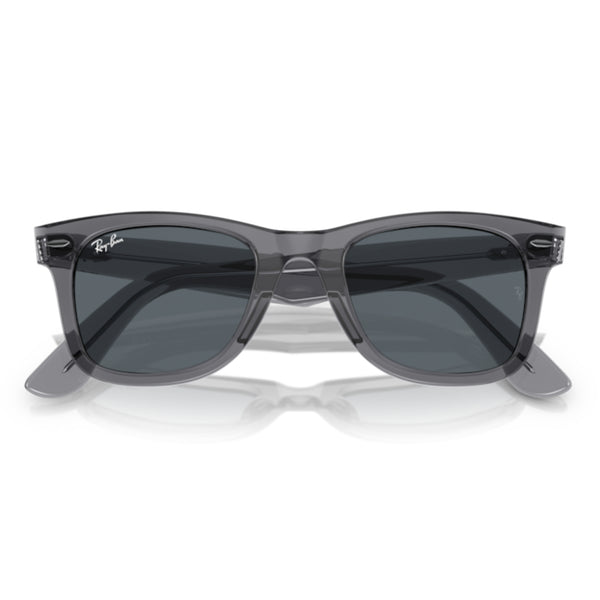 Ray-Ban Wayfarer RB2140 6773R5 Transparent Gray Sunglasses