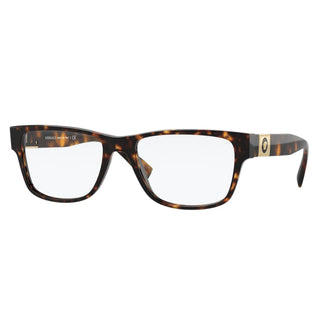 Versace VE3295 108 Havana Rectangle Eyeglasses