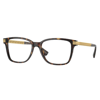 Versace VE3340U 108 Havana Square Eyeglasses