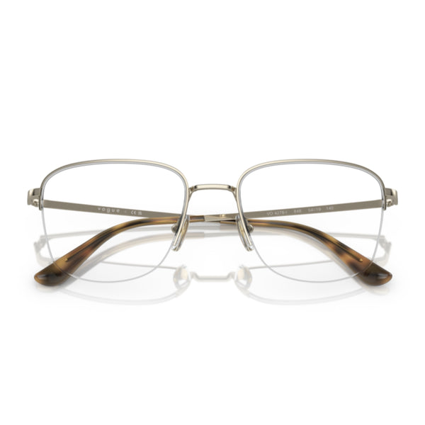 Vogue VO4278I 848 Pale Gold Geometric Eyeglasses