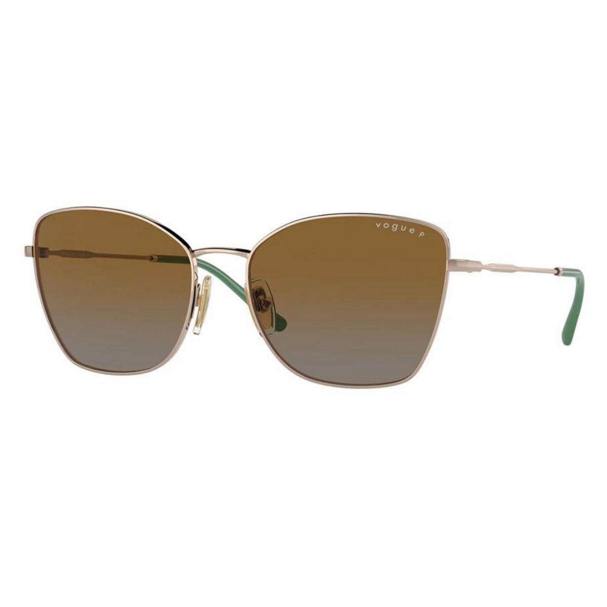 Vogue VO4279S light brown cat-eye sunglasses with brown lenses