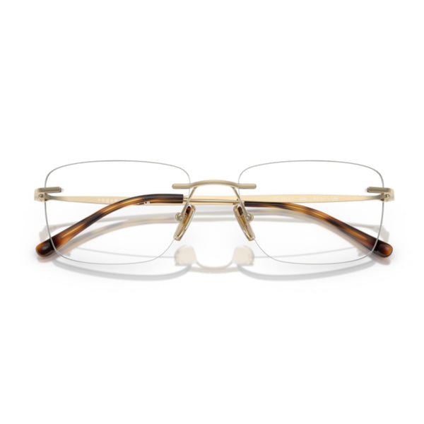 Vogue VO4314I 848 Pale Gold Rimless Eyeglasses