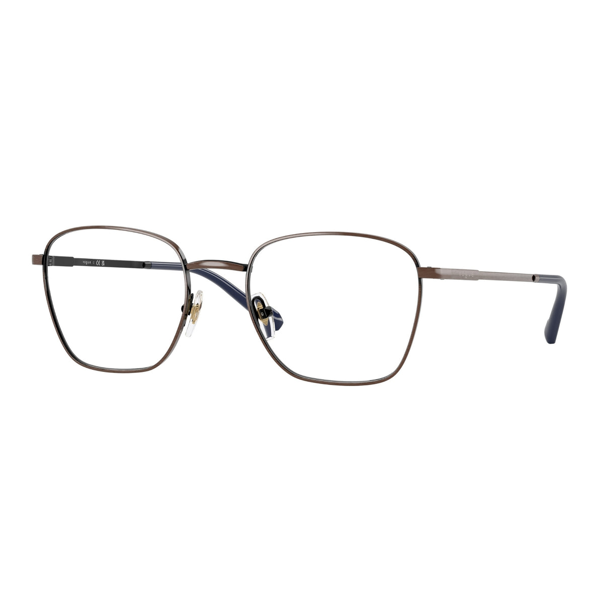 Vogue VO4321 antique copper square eyeglasses with metal frame