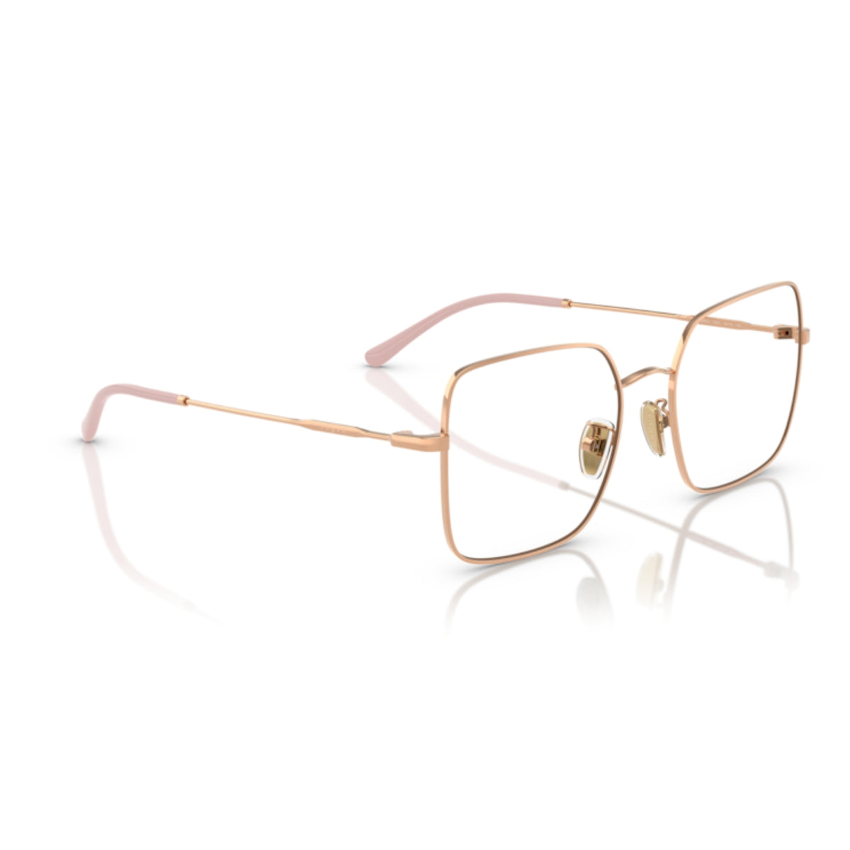 Vogue VO4328D rose gold square eyeglasses, angled view