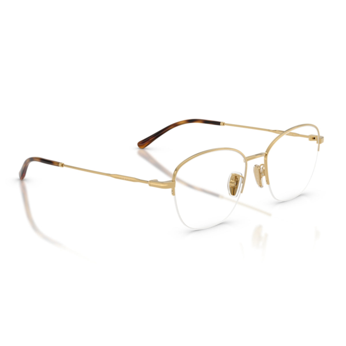 Vogue VO4357D gold geometric eyeglasses, angled view