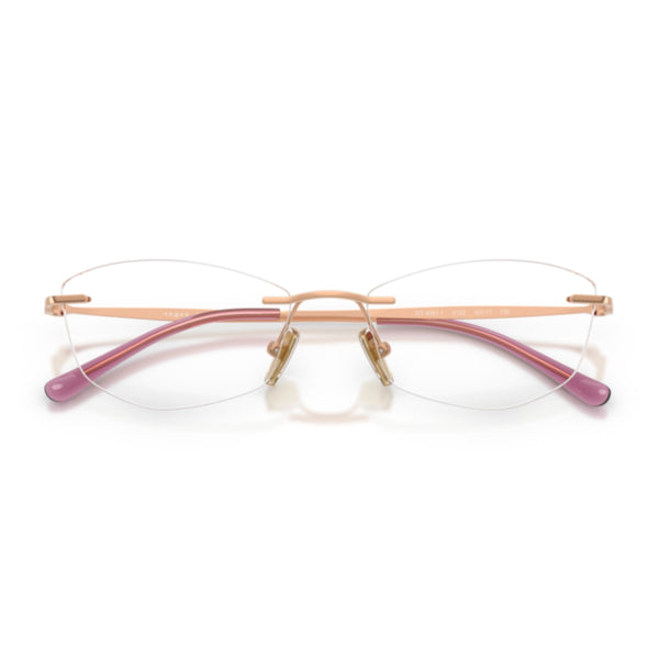 Vogue VO4361I 5152 Rose Gold Rimless Eyeglasses