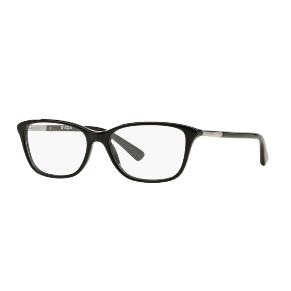 Vogue VO5010I top violet/violet transparent square eyeglasses with acetate and metal frame