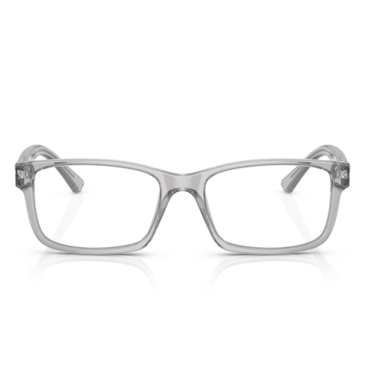 Vogue VO5013I transparent blue rectangle eyeglasses, full-rim acetate frame