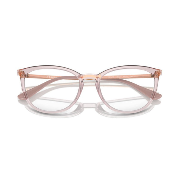 Vogue VO5276 2942 Transparent Pink Oval Eyeglasses