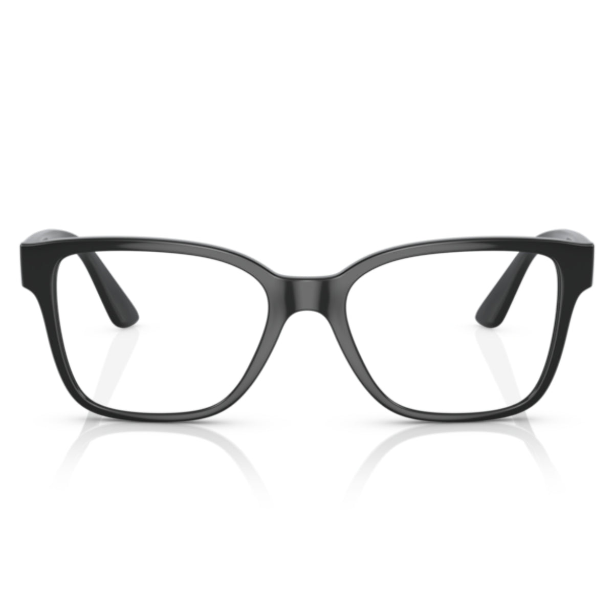 Vogue VO5452 black square eyeglasses, full-rim plastic frame