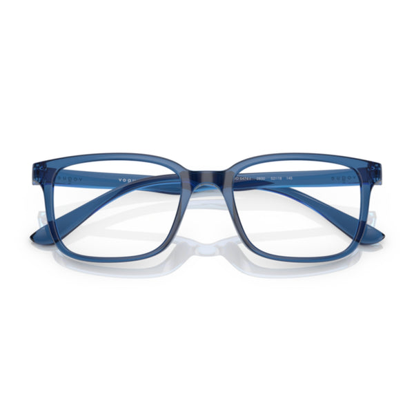 Vogue VO5474I 2830 Transparent Blue Rectangle Eyeglasses