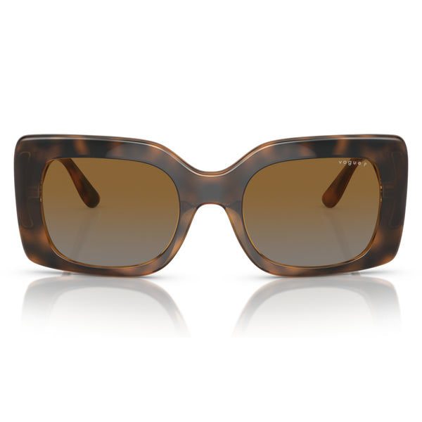 Vogue VO5481S 2386/T5 Top Havana/Brown Rectangle Sunglasses
