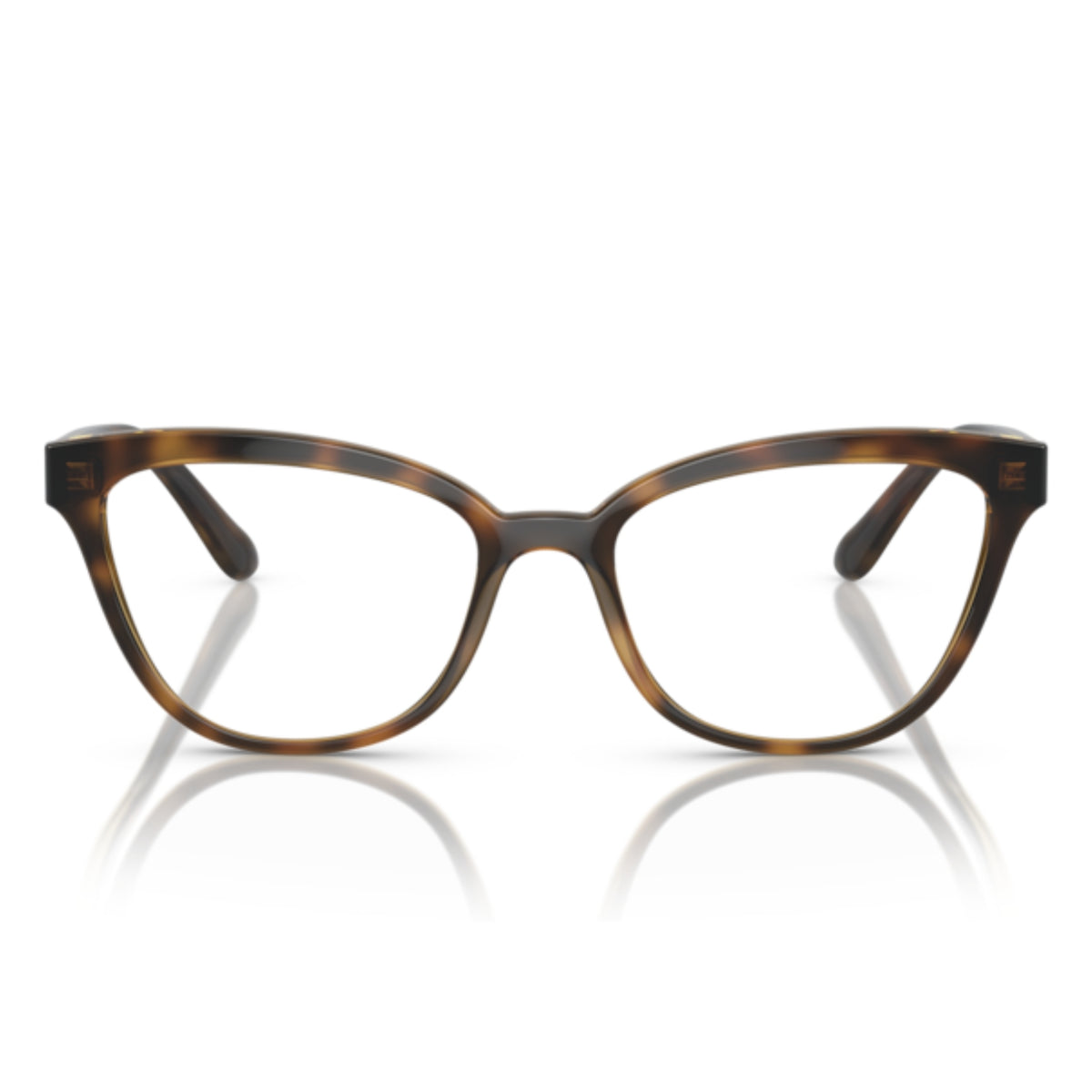Vogue VO5495I dark havana cat-eye eyeglasses, full-rim plastic frame