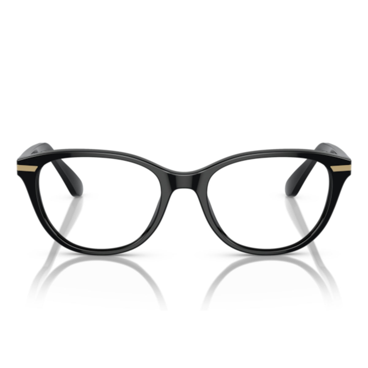 Vogue VO5497I black oval eyeglasses, full-rim acetate frame